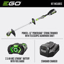 EGO Power+ Powerload ST1511T 15 in. 56 V Battery String Trimmer Kit (Battery & Charger)