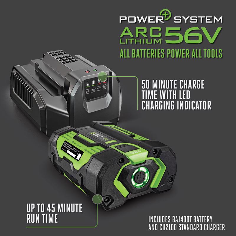 EGO Power+ Powerload ST1511T 15 in. 56 V Battery String Trimmer Kit (Battery & Charger)