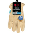 GLOVE HYDRFLC DRVR TAN L