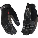 Kinco General Men's Indoor/Outdoor Padded Work Gloves Black M 1 pair