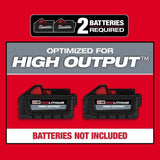 Milwaukee M18 FUEL Dual Battery 2824-20 145 mph 600 CFM 18 V Battery Handheld Blower Tool Only