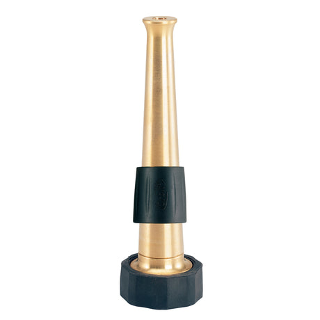 HOSE NOZZLE ADJ BRASS 5"