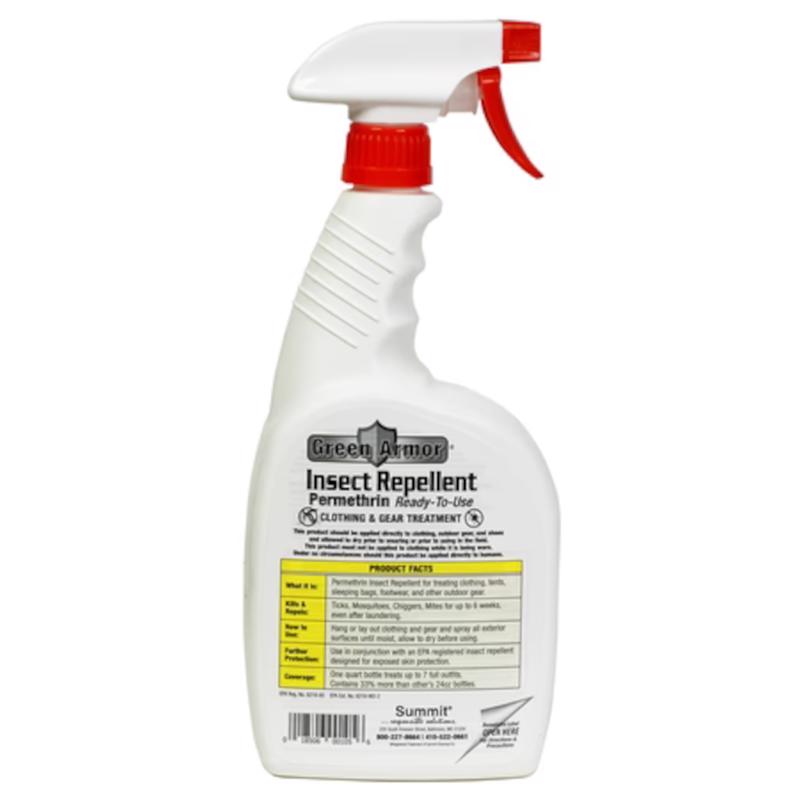 Summit Green Armor Insect Repellent Liquid For Mosquitoes/Ticks 32 oz