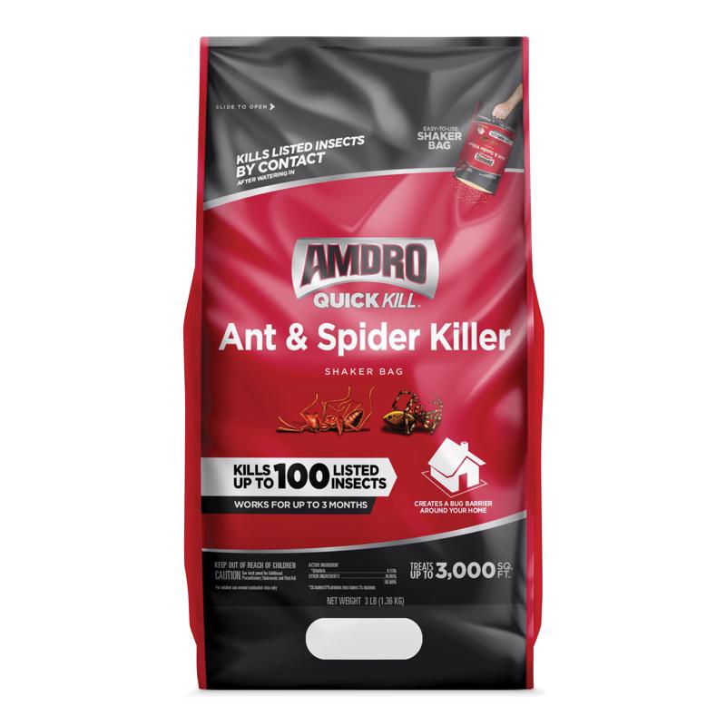 Amdro Quick Kill Spider & Ant Killer Granules 3 lb