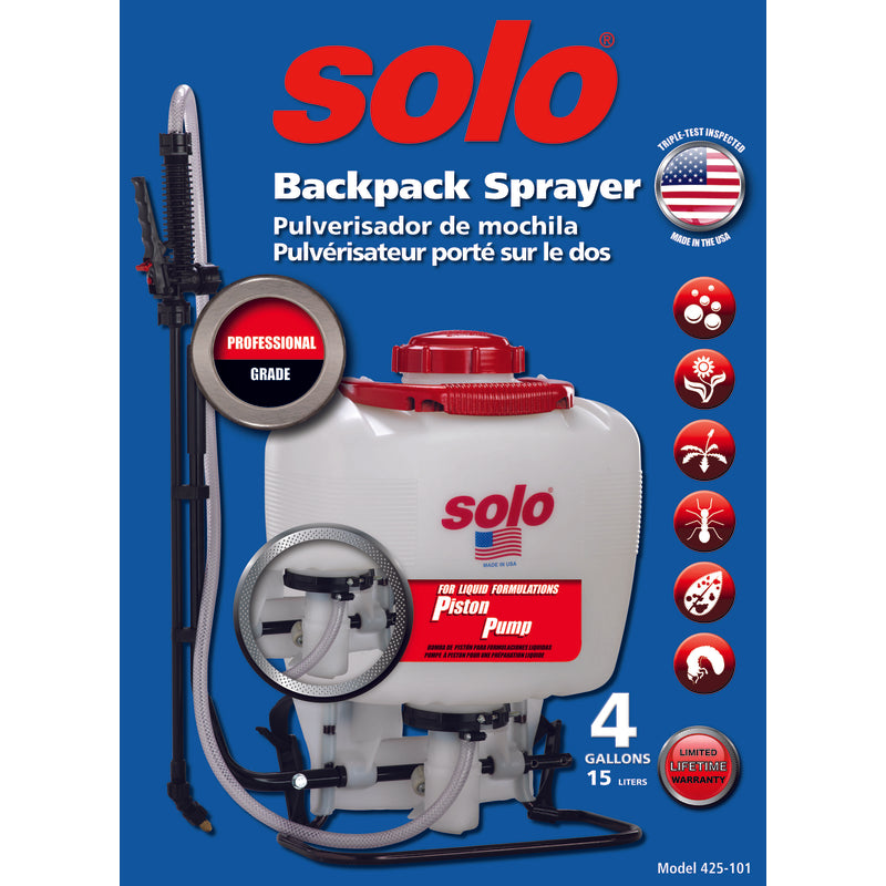 Solo 4 gal Sprayer Backpack Sprayer