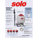 Solo 4 gal Sprayer Backpack Sprayer