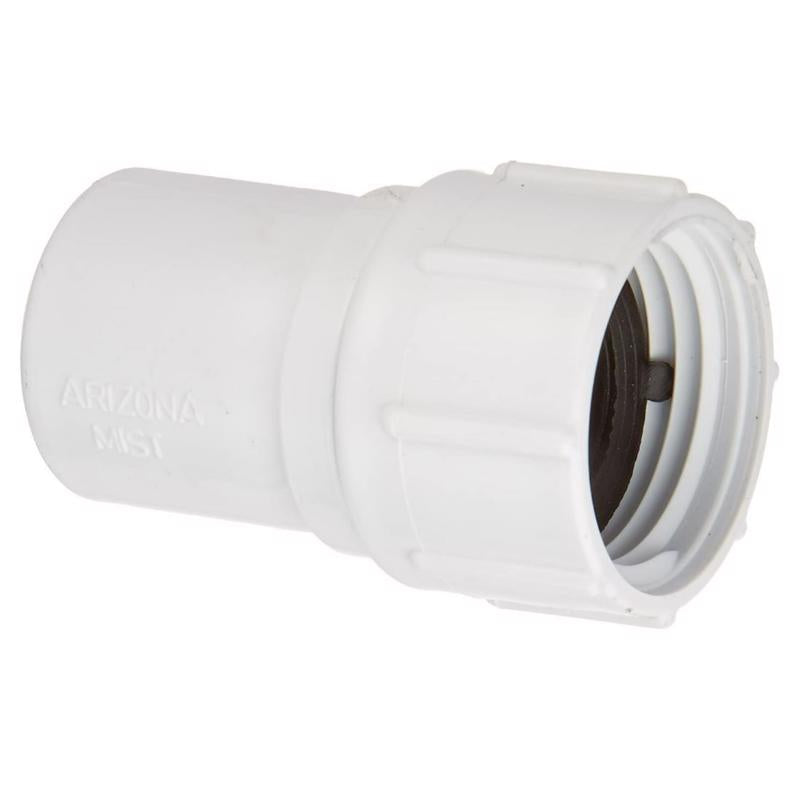 HOSE ADAPTER PVC WHITE