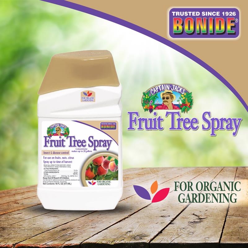 Bonide Captain Jacks Fruit Tree Disease and Insect Control Concentrate 16 oz