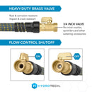 Hydrotech 5/8 in. D X 100 ft. L Medium Duty Professional Grade Expandable Lightweight Garden Hose