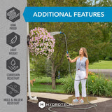 Hydrotech 5/8 in. D X 100 ft. L Medium Duty Professional Grade Expandable Lightweight Garden Hose