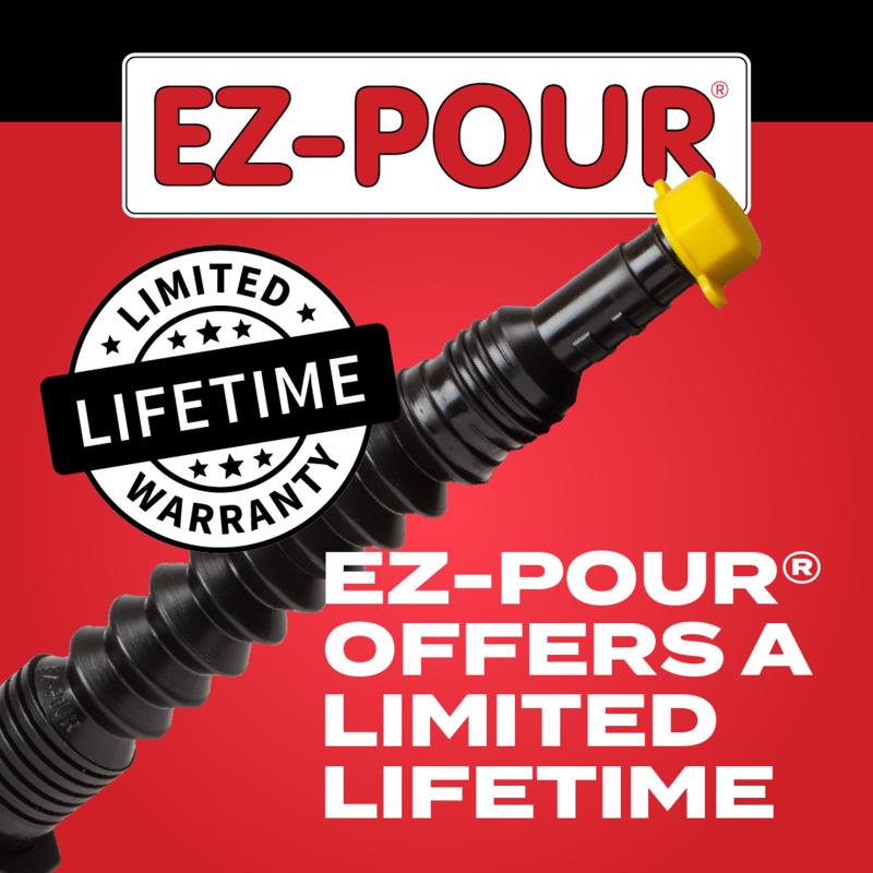 EZ-Pour Rigid Plastic Gas Can Spout