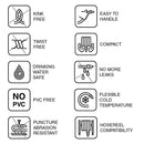 Fitt HiFlo 100 ft. L Medium Duty Commercial Grade Lightweight Garden Hose