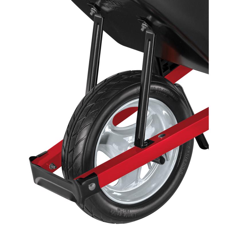 WHEELBARROW 1W 2CF BLK