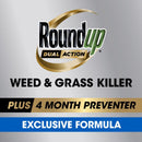 Roundup Dual Action Weed and Grass Killer + Preventer RTU Liquid 1 gal