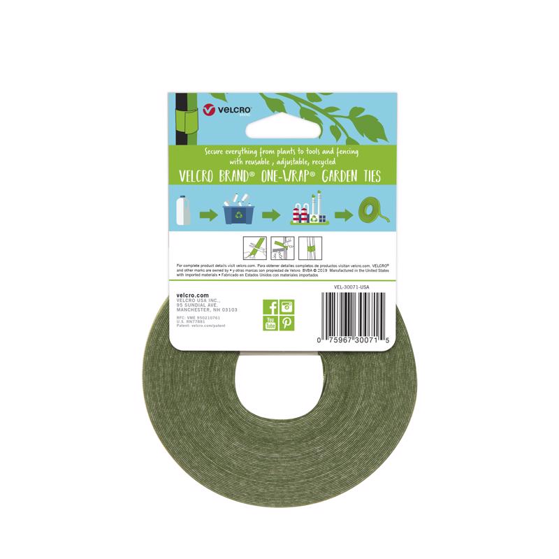 Velcro ONE-WRAP 0.5 in. W 1 pk Garden Ties