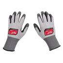 Milwaukee Cut Level 3 High Dexterity Polyurethane Dipped Gloves Gray L 1 pair