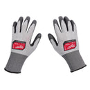 Milwaukee Gloves Dipped Gloves Gray XL 1 pair