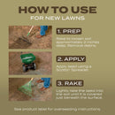 Scotts Turf Builder Tall Fescue Grass Sun or Shade Fertilizer/Seed/Soil Improver 16 lb