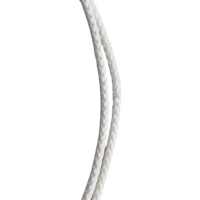 Koch 9/64 in. D X 48 ft. L White Diamond Braided Nylon Rope