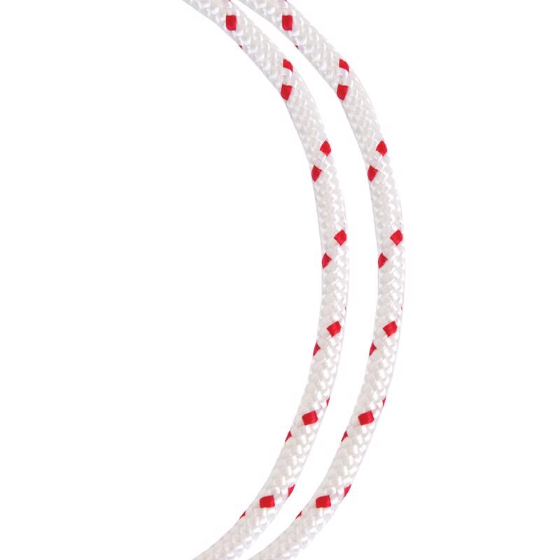 Koch 3/16 in. D X 100 ft. L Red/White Diamond Braided Polyester Rope