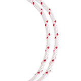 Koch 1/4 in. D X 50 ft. L Red/White Diamond Braided Polyester Rope