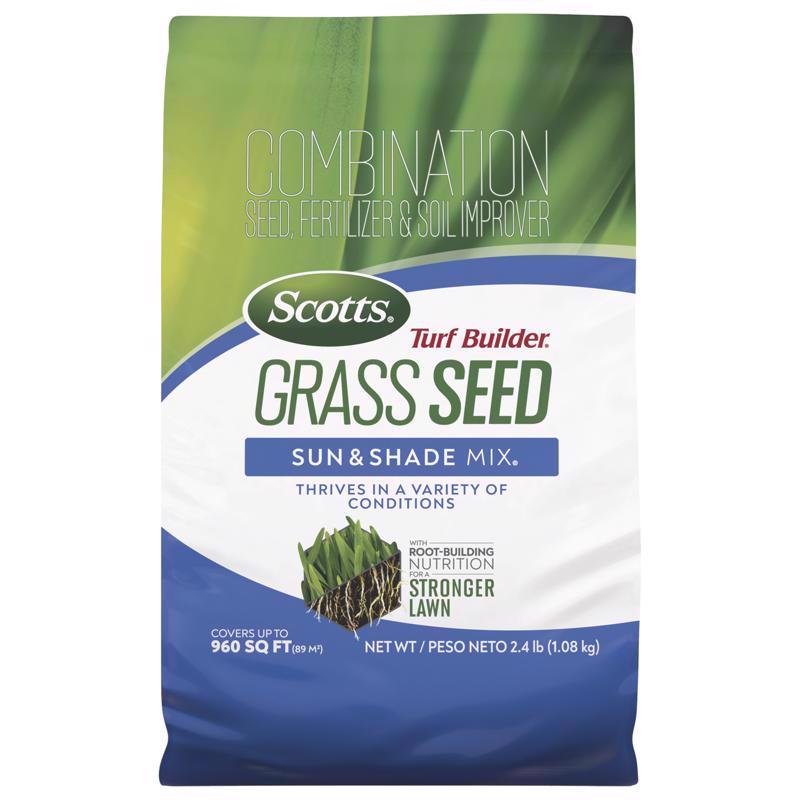 Scotts Turf Builder Mixed Sun or Shade Grass Seed 2.4 lb