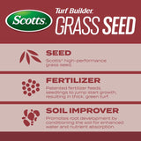 Scotts Turf Builder Mixed Full Sun Fertilizer/Seed/Soil Improver 2.4 lb