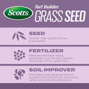 Scotts Turf Builder Perennial Ryegrass Sun or Shade Fertilizer/Seed/Soil Improver 5.6 lb