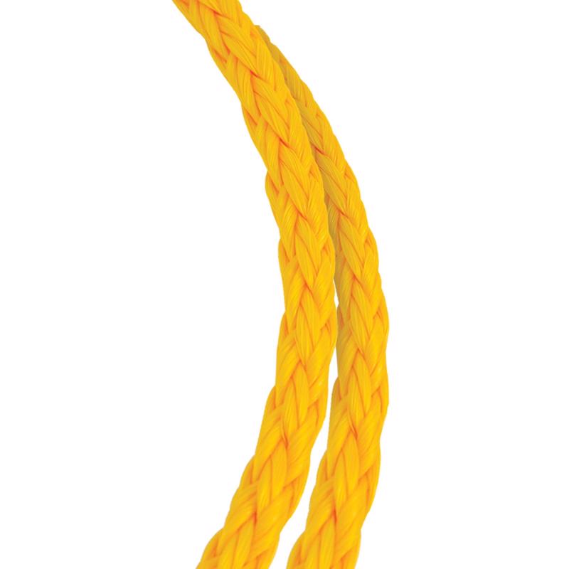 Koch 5/32 in. D X 45 ft. L Yellow Hollow Braided Polypropylene Rope