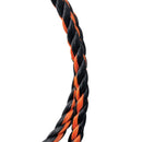 Koch 1/2 in. D X 50 ft. L Black/Orange Twisted Polypropylene Rope