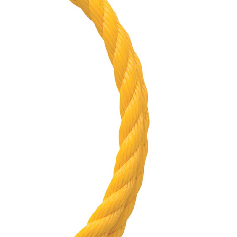 Koch 3/8 in. D X 50 ft. L Yellow Twisted Polypropylene Rope