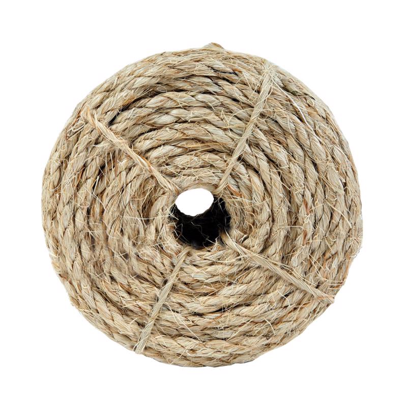 Koch 1/4 in. D X 100 ft. L Natural Twisted Sisal Rope