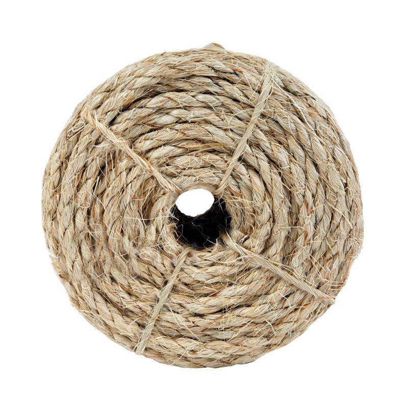 ROPE SISAL NAT 3/8"X50'