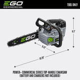 EGO Power+ Commercial Series CSX3000 12 in. 56 V Battery Chainsaw Tool Only