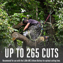 EGO Power+ Commercial Series CSX3000 12 in. 56 V Battery Chainsaw Tool Only