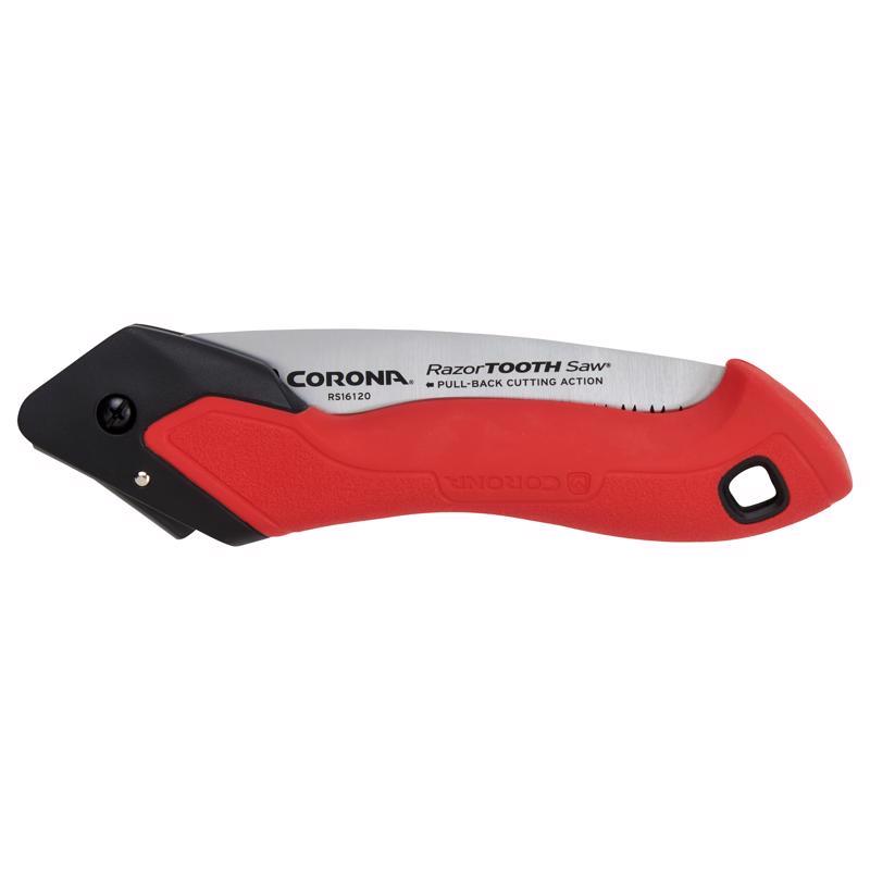 Corona RazorTOOTH RS16120 7 in. High Carbon Steel Curved Folding Pruning Saw
