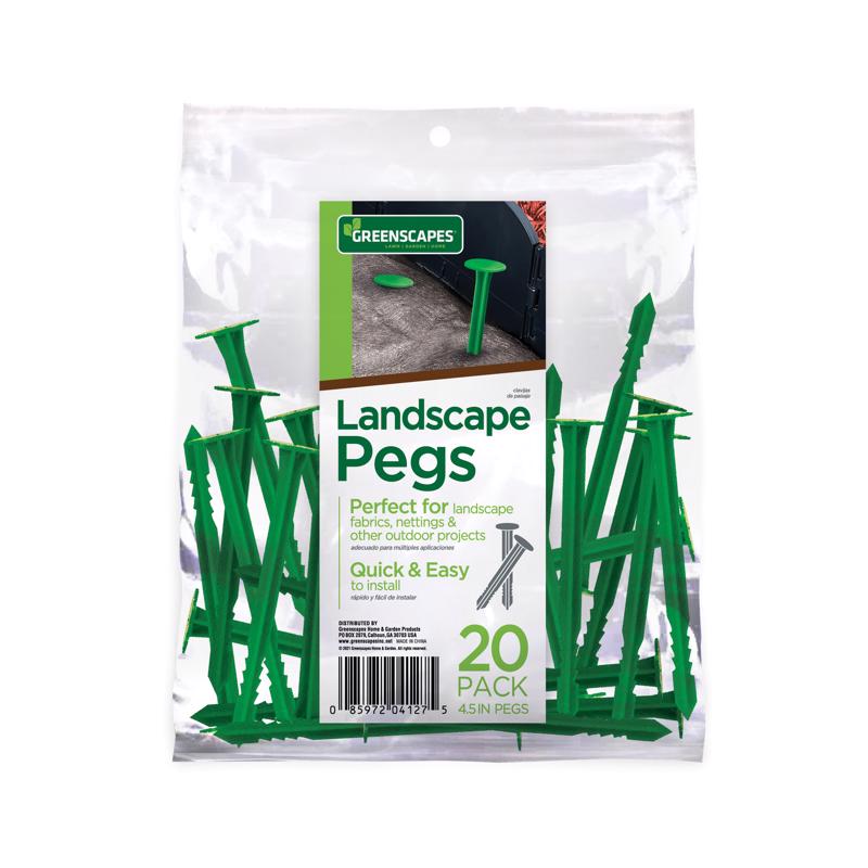 LANDCAPE FABRC PEGS 20PK