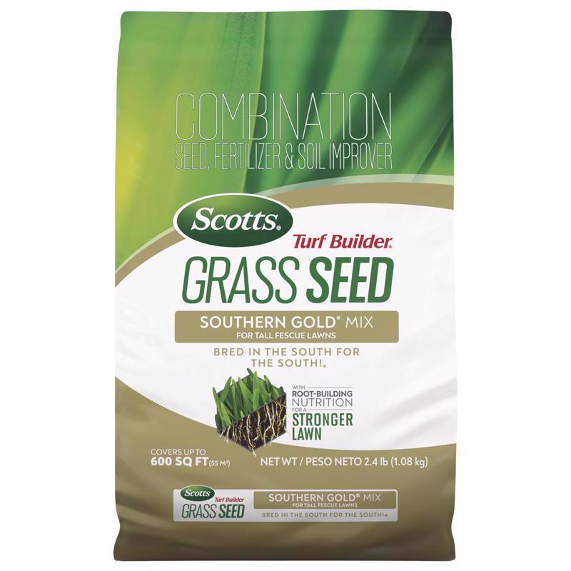 Scotts Turf Builder Mixed Sun or Shade Fertilizer/Seed/Soil Improver 2.4 lb