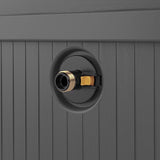 Suncast Smart Trak 225 ft. Gray Retractable Free Standing Hideaway Hose Reel