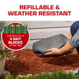 Tomcat Rockscape Bait Station and Bait Blocks For Mice and Rats 1 pk