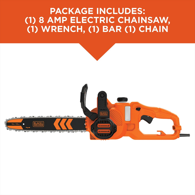 Black+Decker 14 in. Electric Chainsaw