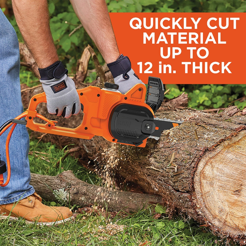 Black+Decker 14 in. Electric Chainsaw