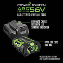 EGO Power+ CS1611 16 in. 40 cc 56 V Battery Chainsaw Kit (Battery & Charger)