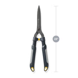 WOODLAND TOOLS LeverAction 12 in. High Carbon Steel Serrated Hedge Shears