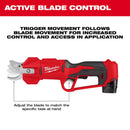 Milwaukee M12 2534-21 Steel Curved Cordless Pruner