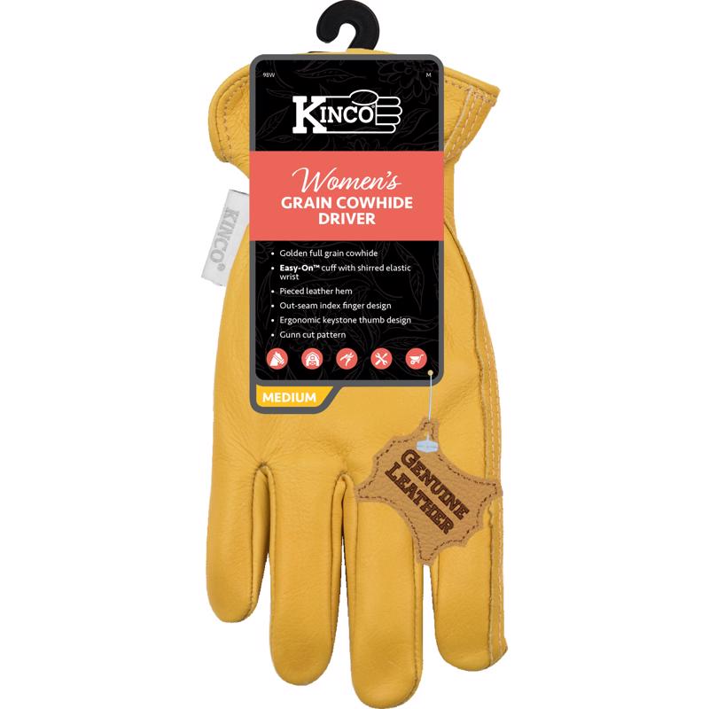 Kinco Women's Outdoor Work Gloves Tan M 1 pair