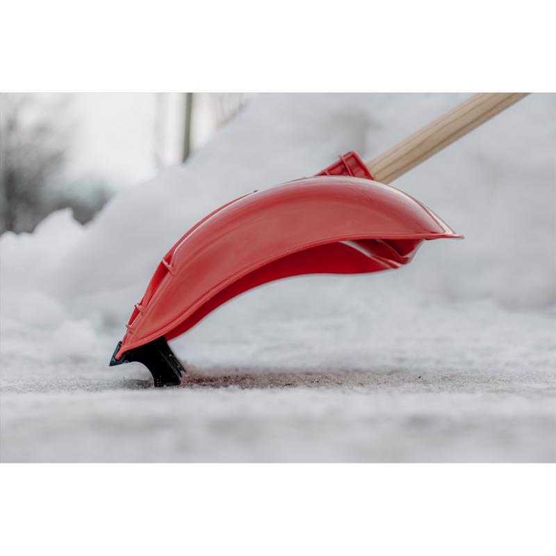 Garant 22 in. W X 57.5 in. L Poly Snow Pusher