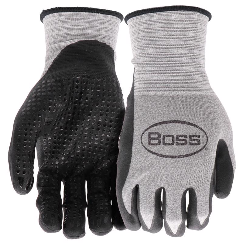 GRIP GLOVES TACTILE BK L