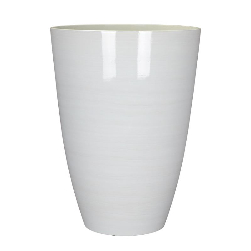 PLANTER BAJA WHITE 16"