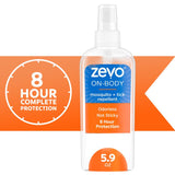 Zevo On-Body Pump Spray Insect Repellent Liquid For Mosquitoes/Ticks 5.9 oz